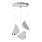 1 3 6 Light Minimalist Line White Glider Pendant Light