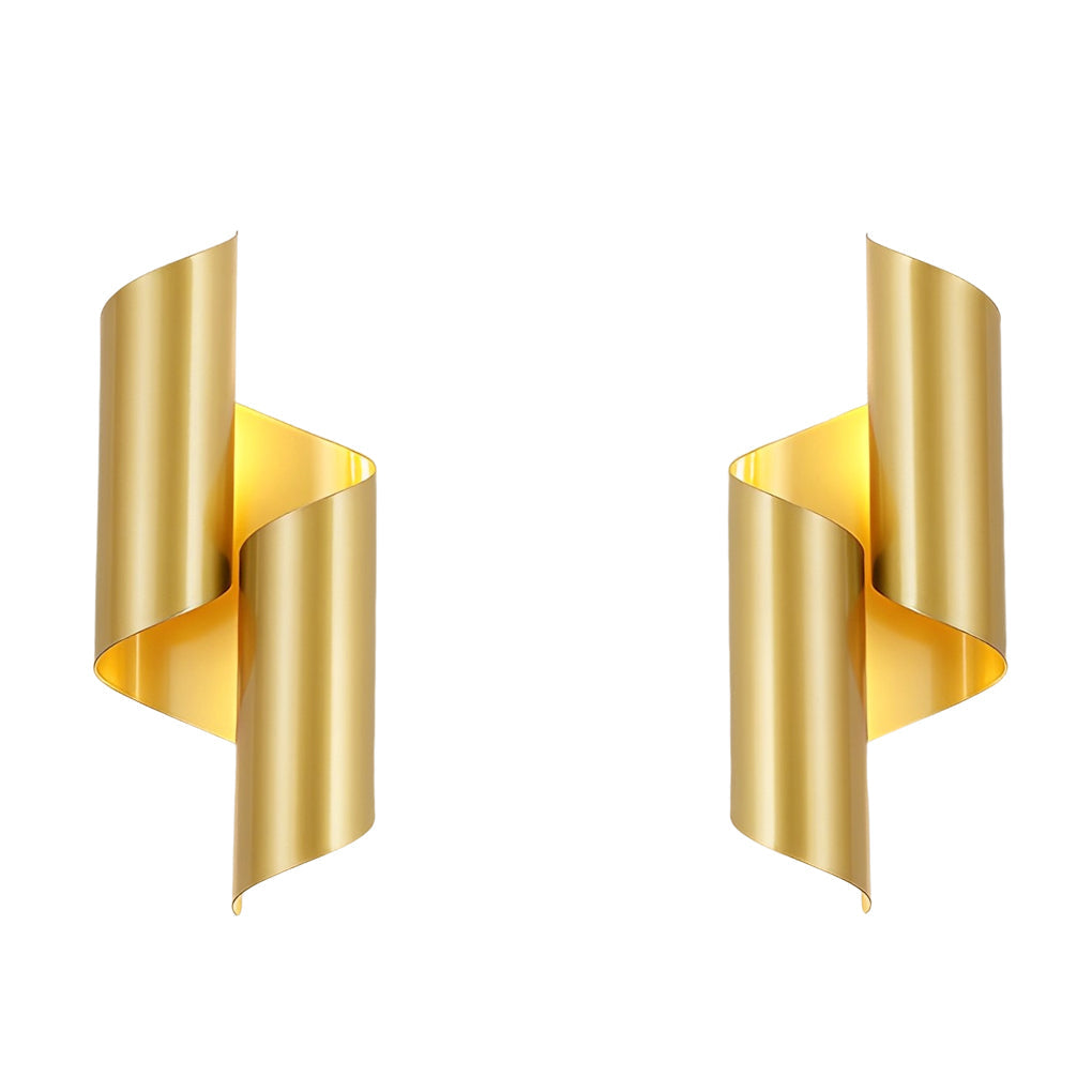 2Pcs Symmetrical Wall Light Fixture Ha084461