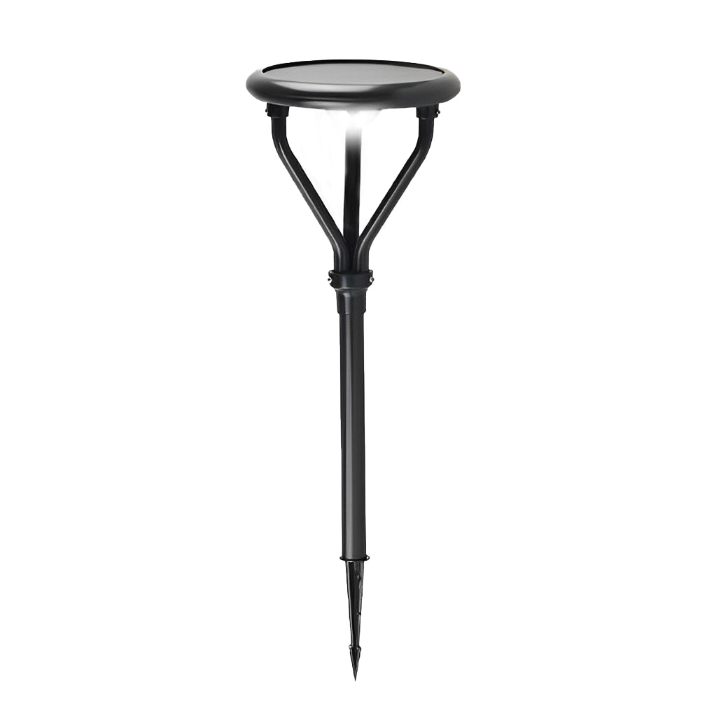 Round Led Solar Lamp Post Ha085260
