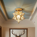Vintage Star Shape Ceiling Light
