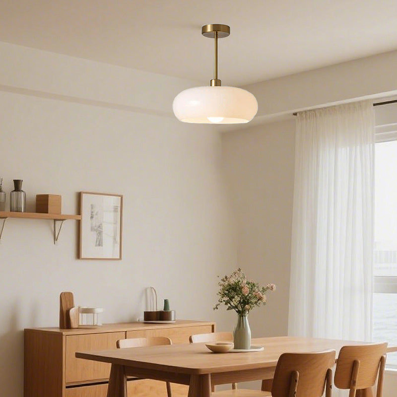 Creative Simple Persimmon Shape Pendant Light