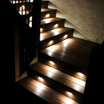 Hallf Moon 12 36V Low Voltage Led Deck Downward Lighting Wall Mounted Step Lights