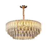 Round Crystal Postmodern Chandelier Light Ha092896