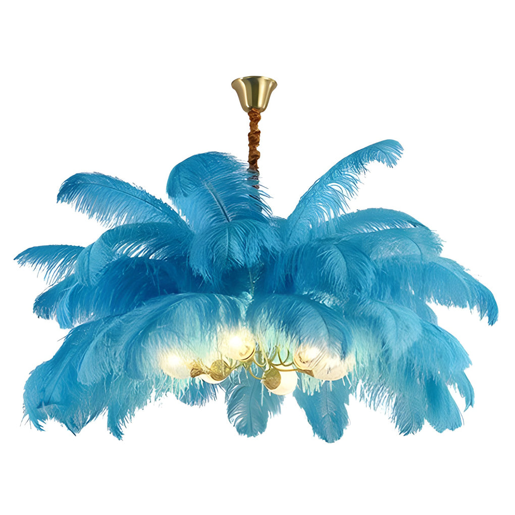 Creative Feathers Ins Nordic Chandelier Li002023