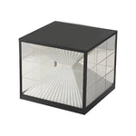 Square Solar Fence Post Lights Ha079341