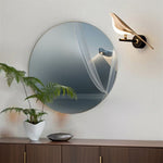 Golden Silver Touch Switch Bird Led Wall Lights Wall Sconce 360 Rotatable Indoor Led Wall Lamps For Bedroom Corridor Ac85 265V