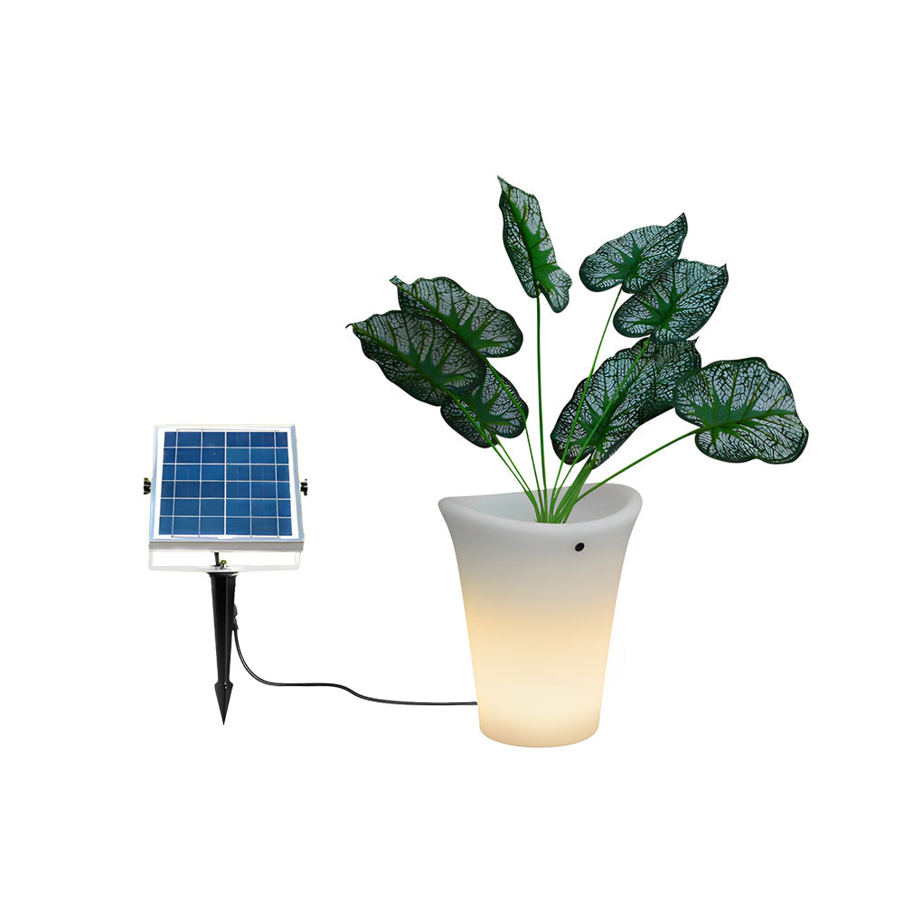 Waterproof Luminous Flowerpot Solar Light Ha099047