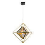 Geometric Glass Pendant Lights Li002220