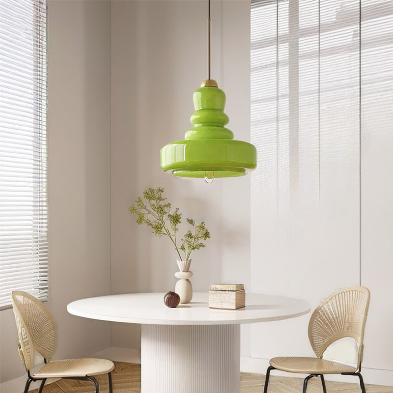 French Colorful Gourd Chandelier