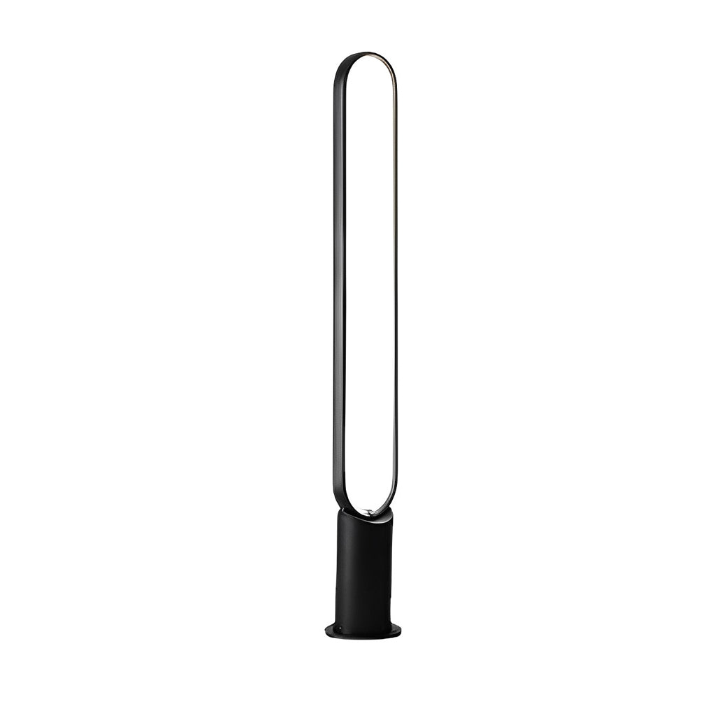 Modern Linear Solar Pathway Lights in Black Aluminum, IP65 Waterproof