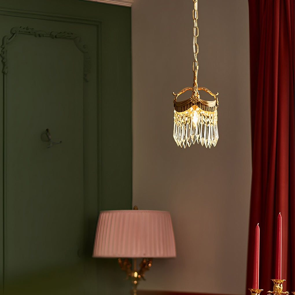 Retro Crystal Pendant Light Li002468