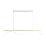 Linear Wave Design Led 1 Light Island Light 47 L