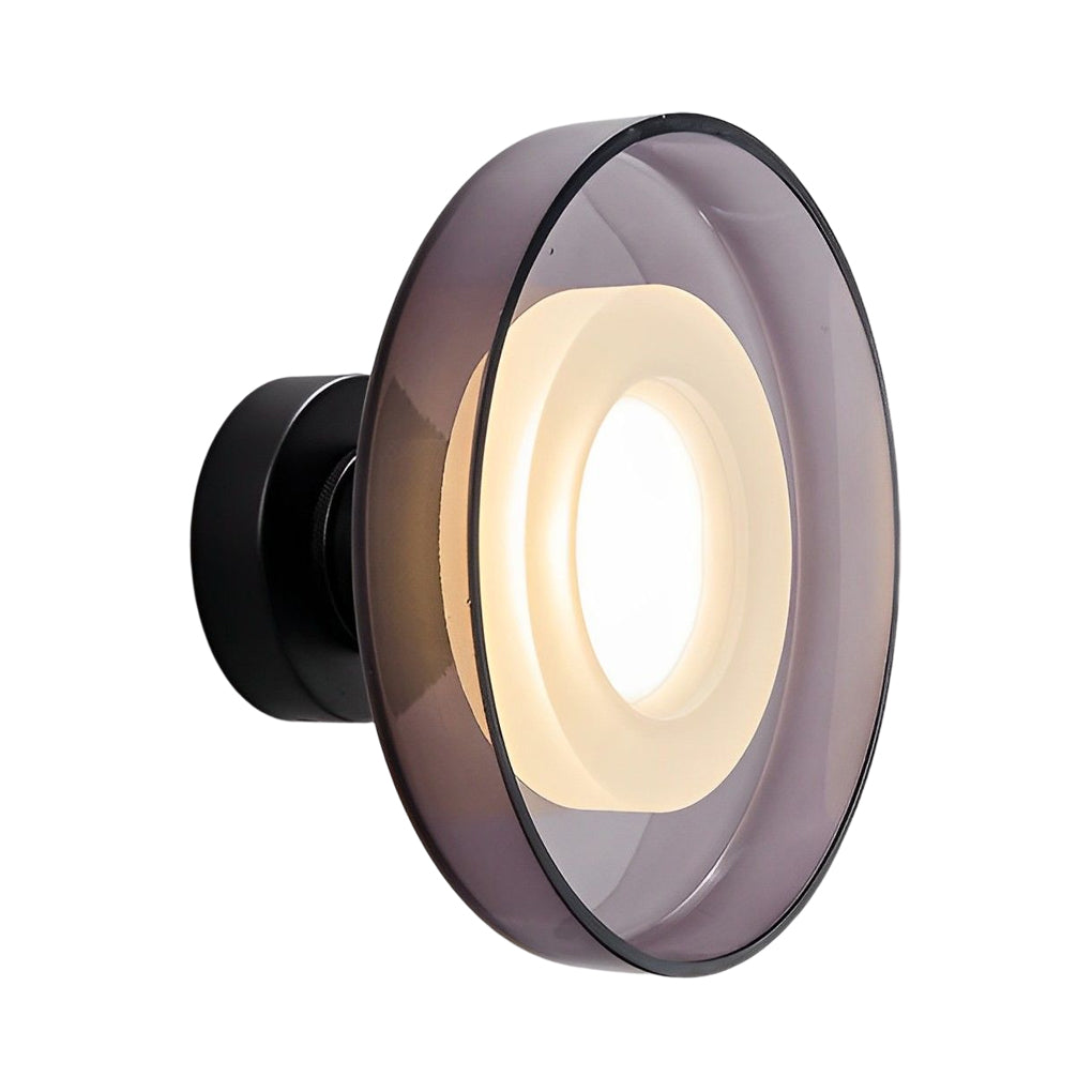 Round Glass Led Wall Lamp Li002209