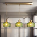Vintage Crystal Hanging Lamp