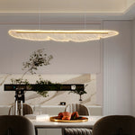 Acrylic Leaf Led Modern Chandelier Li002712