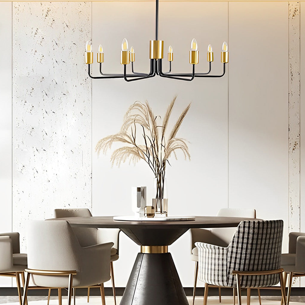 8 Lights Farmhouse Chandelier Ha098574