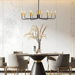 8 Lights Farmhouse Chandelier Ha098574