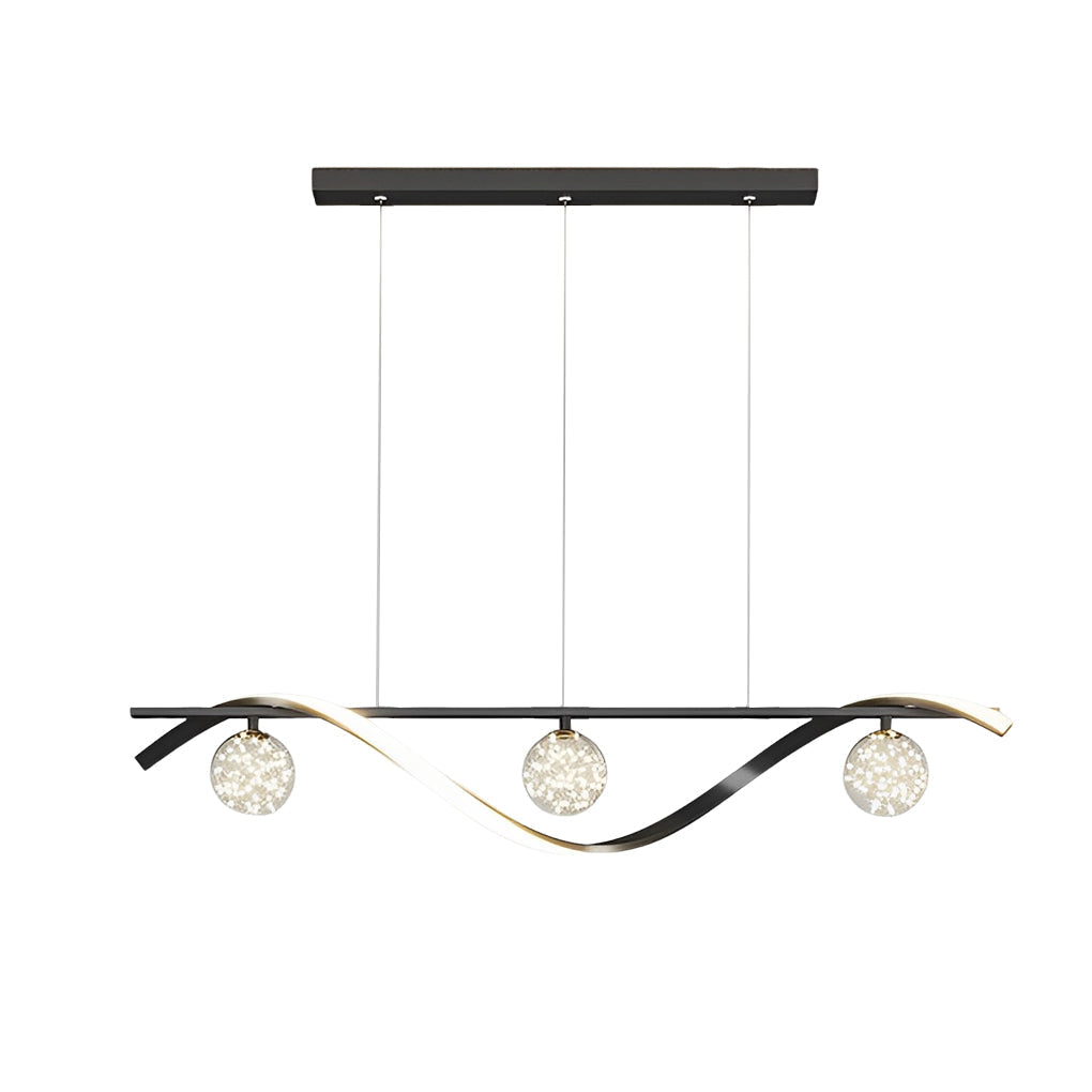 Long Waves Dining Room Chandelier Ha098563