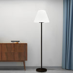 Modern Intelligent Led Metal And Shaded Floor Lamp