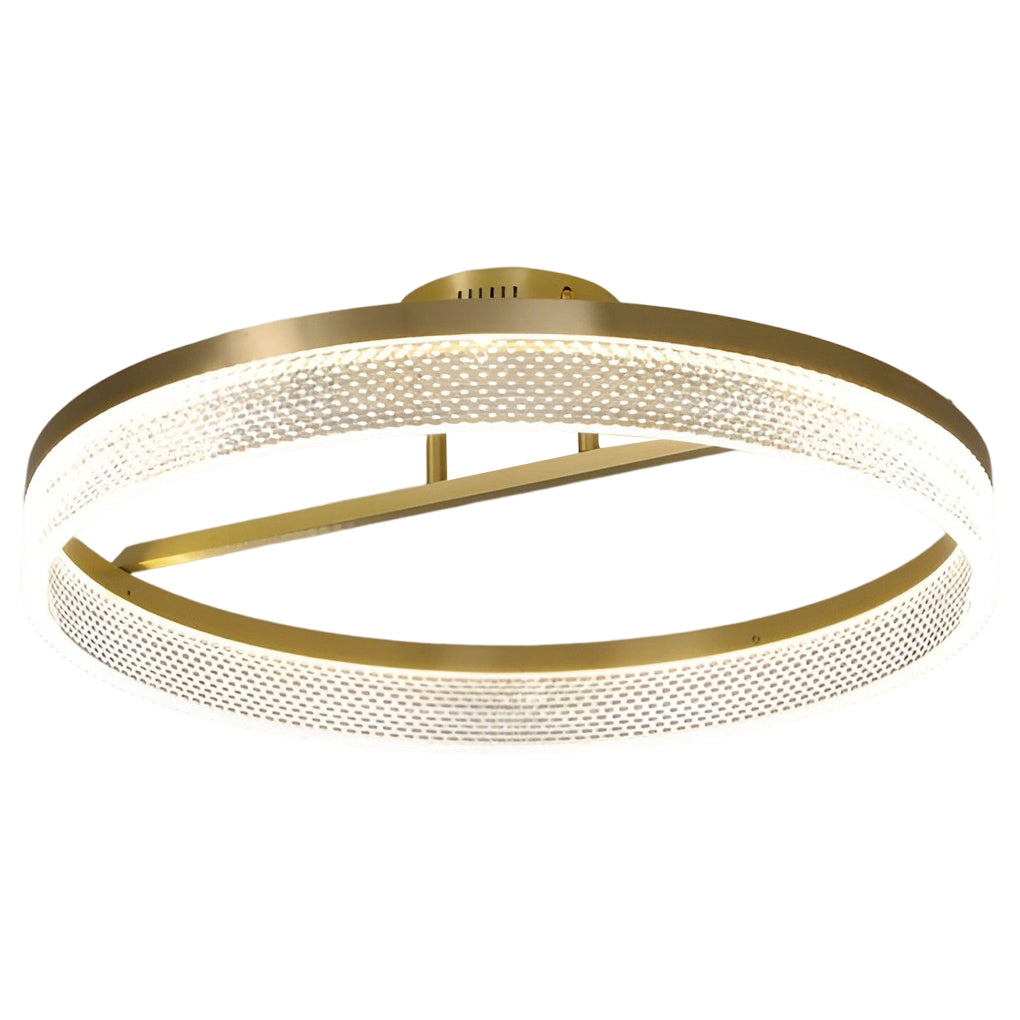 Round Gold Modern Ceiling Lamp Li001958