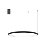 Black Ring Chandelier Led Pendant