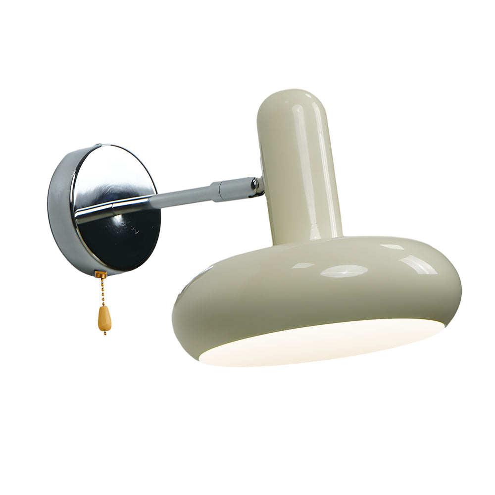 Creative Glass Swing Arm 3 Step Dimming Dimmable With Remote Wall Lamp