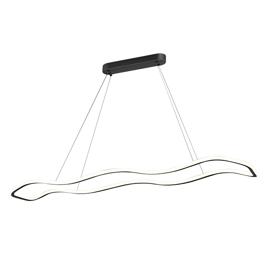 Long Waves Circular Design Pendant Light Li002069