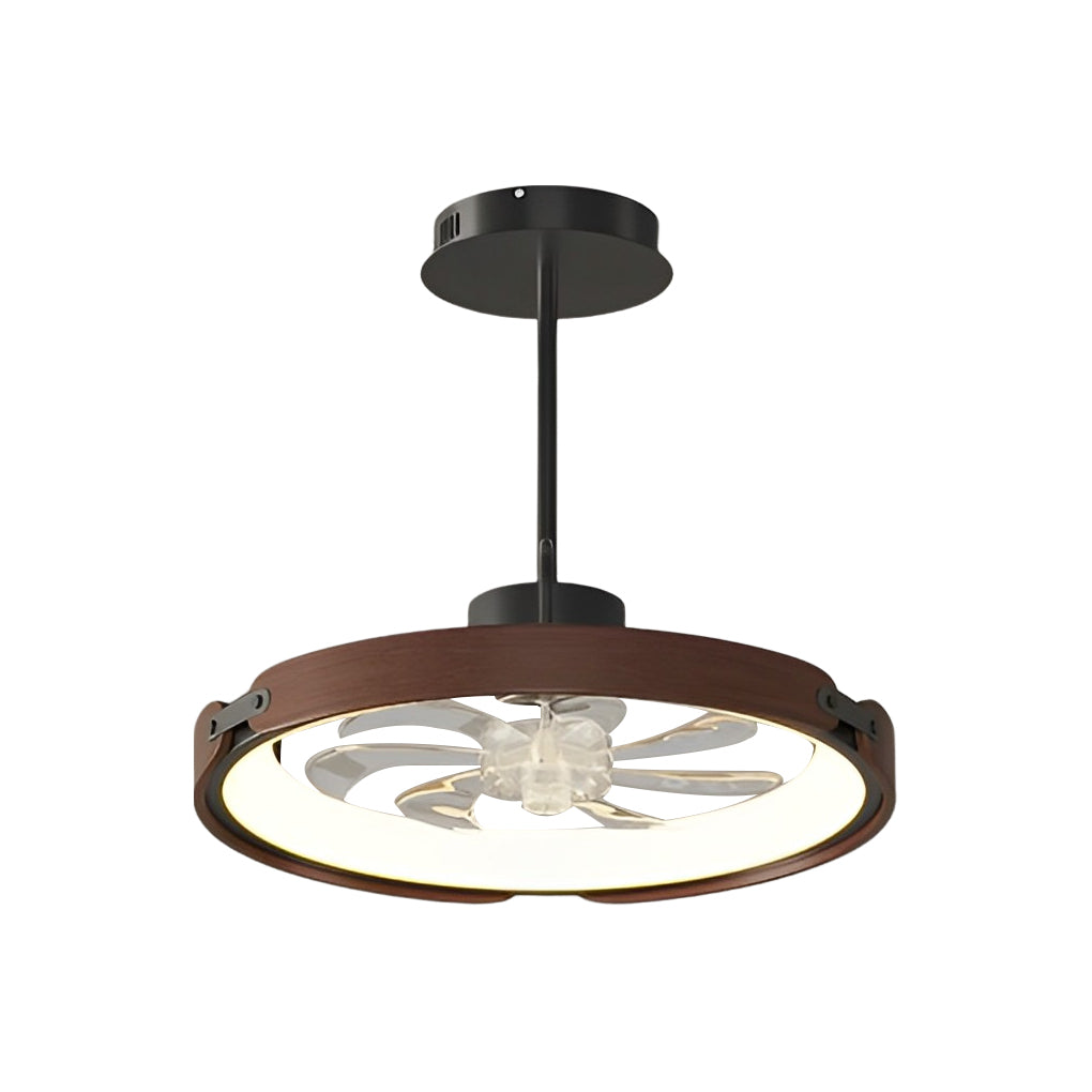 Round Led Bladeless Ceiling Fan Li002497