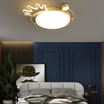Round Cartoon Crowns Ceiling Light Ha091436