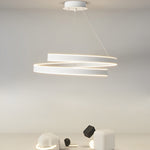 Rotating White Nordic Chandelier Ha083139