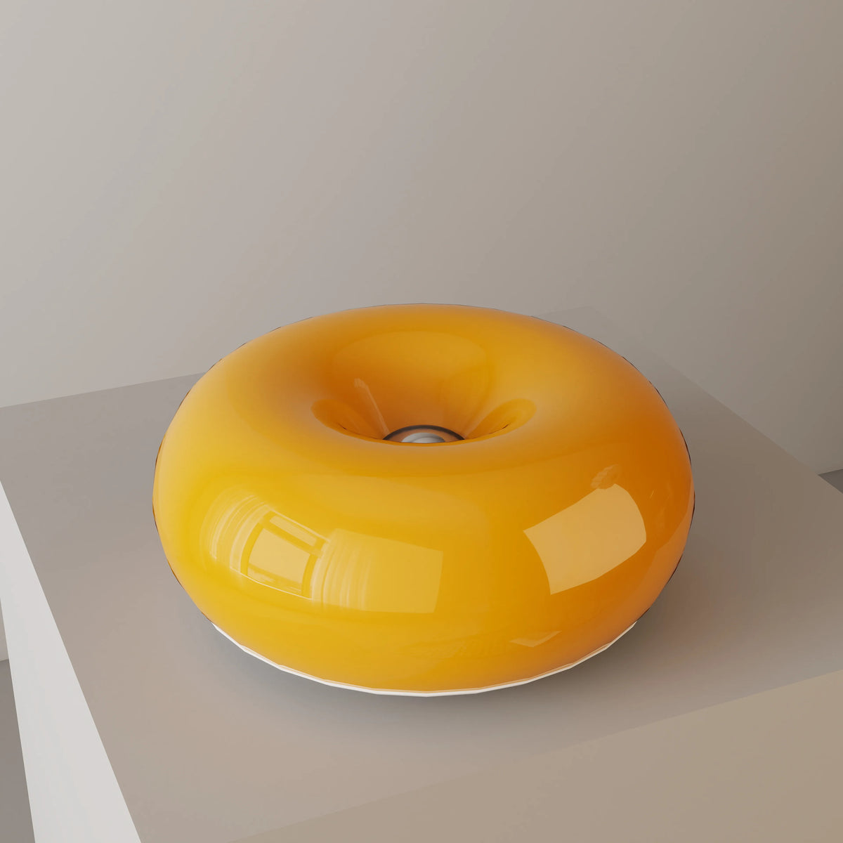 Modern Bauhaus Donut Table Wall Lamp