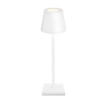 Top Hat Aluminum Rechargeable Portable Touch Control Table Lamp