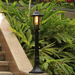 Retro Black Outdoor Pathway Light Li002091