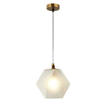 Glass Metal Nordic Kitchen Island Lighting Li002153
