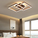 Square Overlapping Ceiling Light Fixture Ha077621