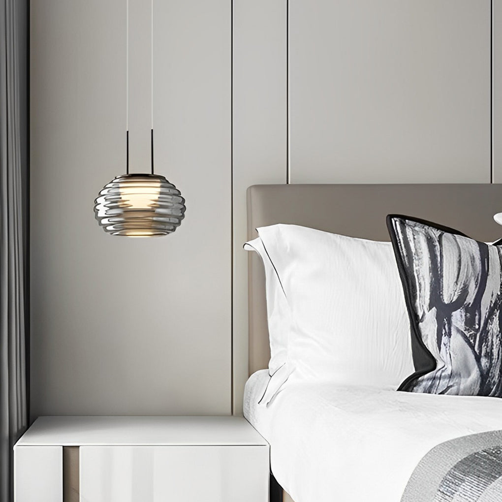 Creative Glass Ball Pendant Light Ha088356