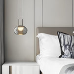 Creative Glass Ball Pendant Light Ha088356