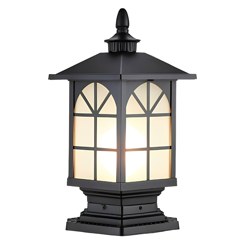 Retro Outdoor Fence Post Lights Ha076240