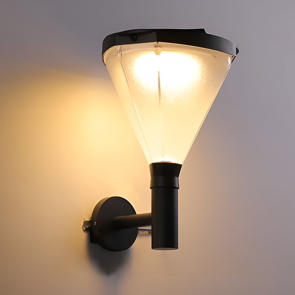 Geometric Outdoor Plug In Wall Lamp Li002041