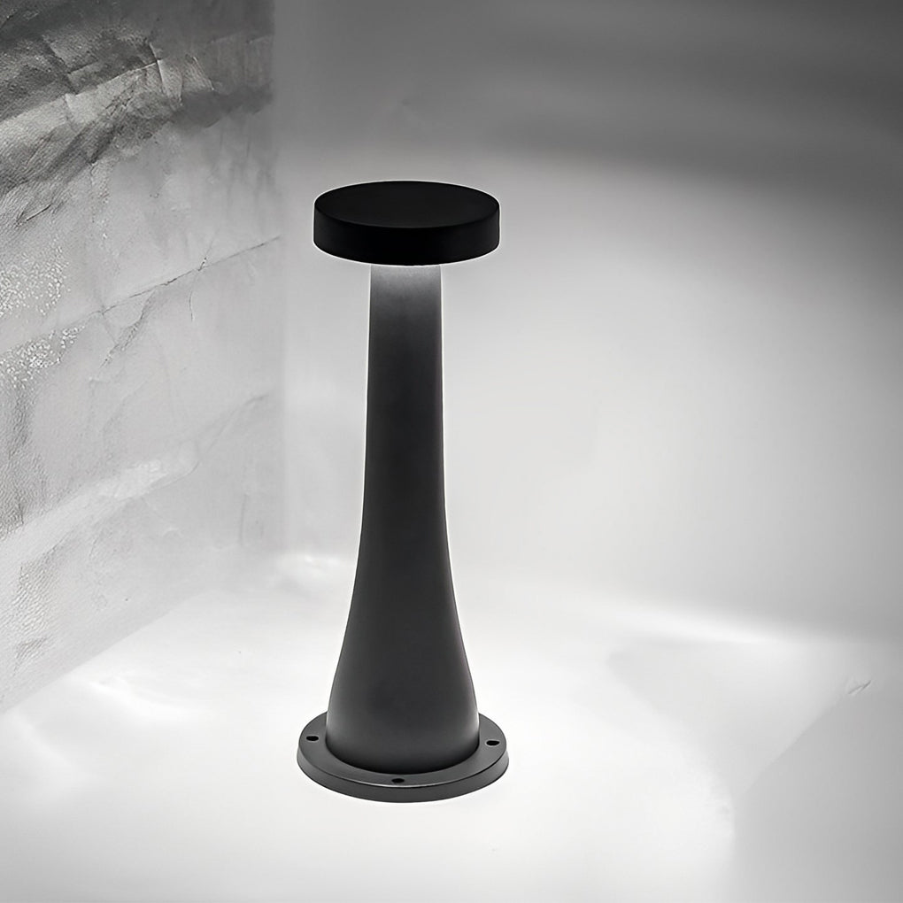 Aluminum Mushroom LED Pathway Lights for Modern Landscape Design