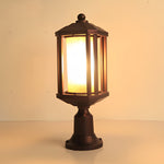 Retro Outdoor Pillar Lamp Ha082052