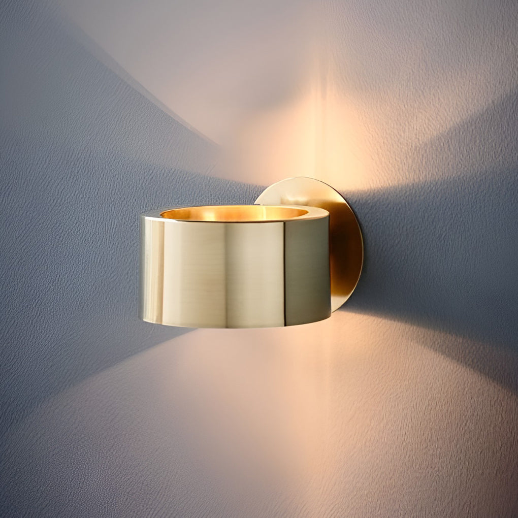 Up And Down Lights Gold Nordic Wall Lamp