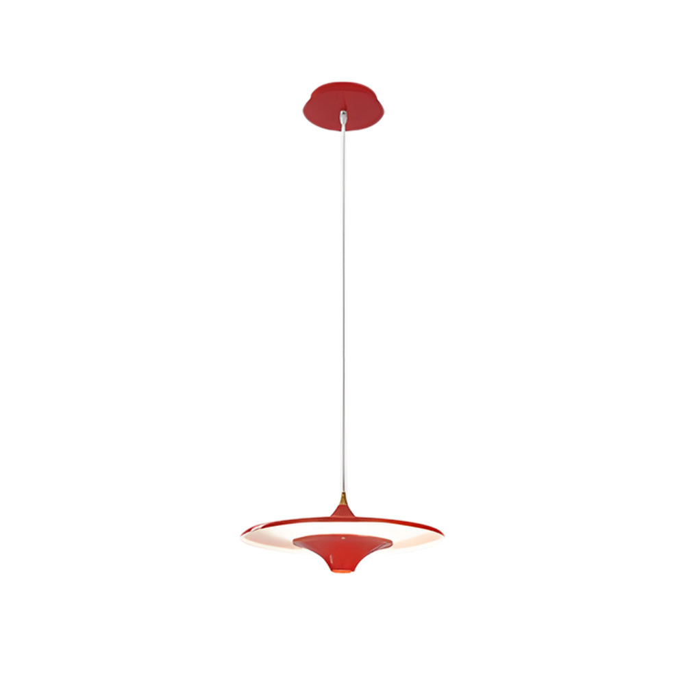 13 8 1 Light Round Ufo Pendant Lights Led Metal Hanging Lighting Small Spaceship Pendant Lamp For Bar