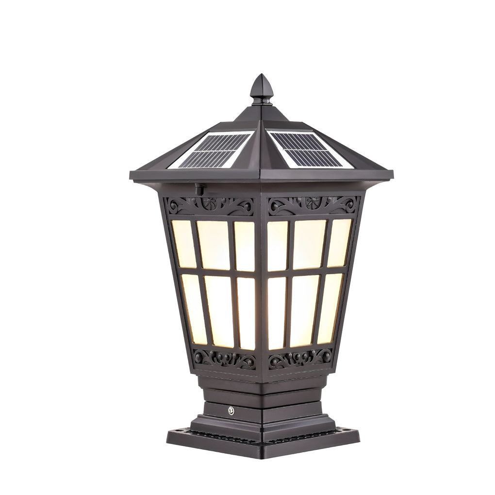Waterproof Solar Post Light Ha092365