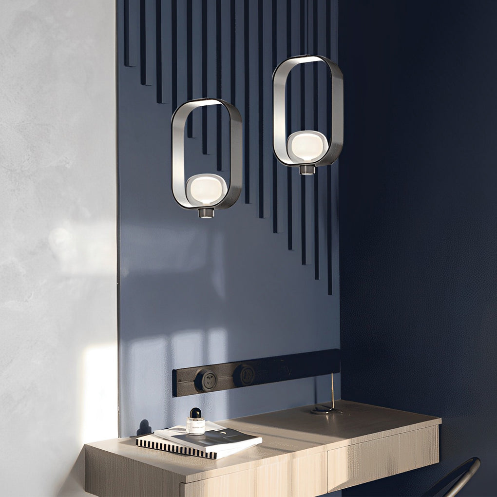 Rounded Rectangular Nordic Pendant Light Ha098923