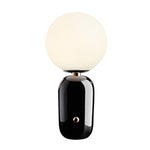 Modern Big Glass Global Ball Led Accent Table Lamp