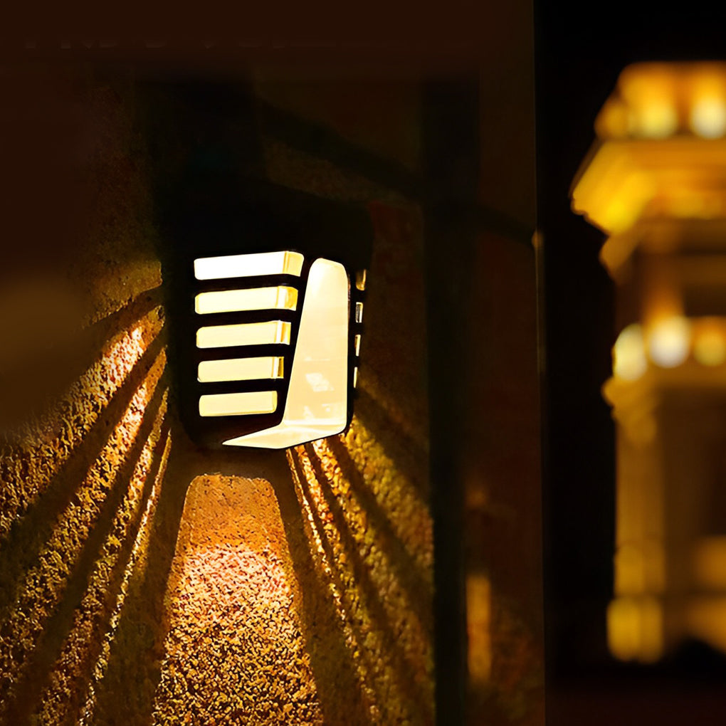 Waterproof Solar Outdoor Wall Light Ha085237