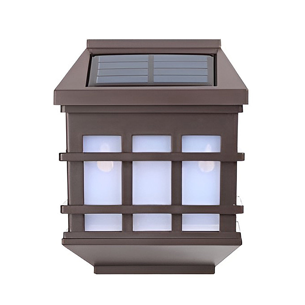 Solar Led Light Controlled Motion Sensor Modern Outdoor Wall Lamp