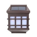 Solar Led Light Controlled Motion Sensor Modern Outdoor Wall Lamp