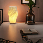 Chic Spiral Striped Shade Night Light Lamp